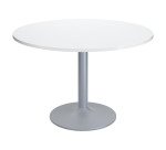 Table ronde Excellens - Pied métal tulipe - D 80 à 120 cm - de 3 à 6 personnes