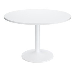 Ronde tafel Excellens - Tulpen metalen voet - Ø 80 tot 120 cm - voor 3 tot 6 personen