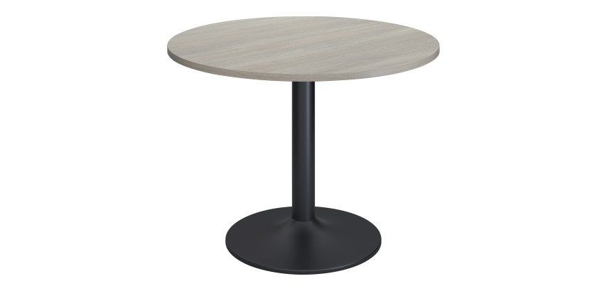 Table ronde Excellens - Pied métal tulipe - D 80 à 120 cm - de 3 à 6 personnes