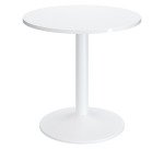 Table ronde Excellens - Pied métal tulipe - D 80 à 120 cm - de 3 à 6 personnes