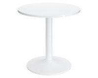 Table ronde Excellens - Pied métal tulipe - D 80 à 120 cm - de 3 à 6 personnes