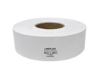 Étiquettes adhésives Linerless thermiques – Largeur 58 mm – Rouleau de 290 m – Mandrin Ø 76 mm