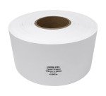 Étiquettes adhésives Linerless thermiques – Largeur 100 mm – Rouleau de 290 m – Mandrin Ø 76 mm