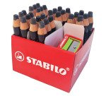 Stabilo Markdry Black Dry Erase Marker - Schoolpack of 30