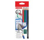 Crayon marqueur effaçable à sec Stabilo Markdry Kids - Etui de 4