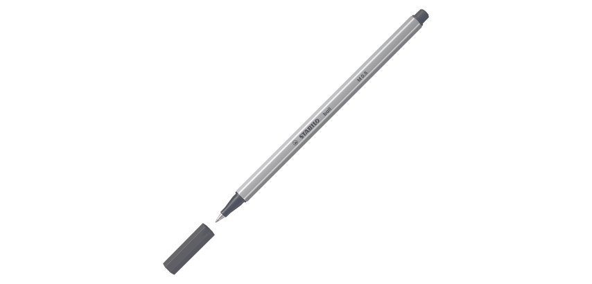Stylo bille Stabilo Ball rétractable pointe 0,5 mm - écriture fine