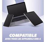 Écouteurs filaires T'nB C-BUDS type-C, blanc