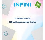 Papier toilette Le Trèfle Infini 8 maxi rouleaux = 30 rouleaux classiques
