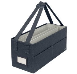 Sac de rangement - Tissu gris - Hot desking -  Leitz