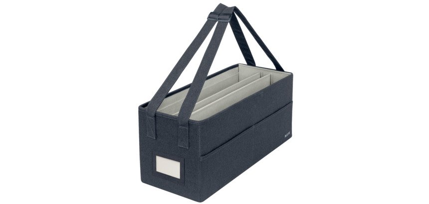 Sac de rangement - Tissu gris - Hot desking -  Leitz