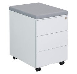 Caisson mobile métal Bruneau avec coussin