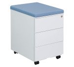 Caisson mobile métal Bruneau avec coussin