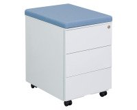 Caisson mobile métal Bruneau avec coussin