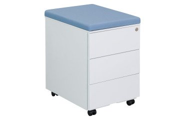 Caisson mobile métal Bruneau avec coussin