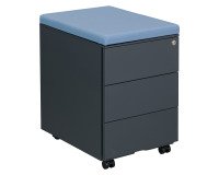 Caisson mobile métal Bruneau avec coussin