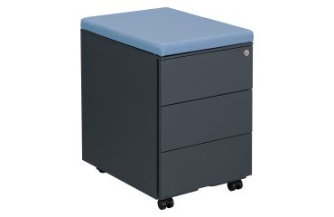 Caisson mobile métal Bruneau avec coussin