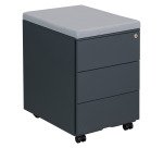 Caisson mobile métal Bruneau avec coussin