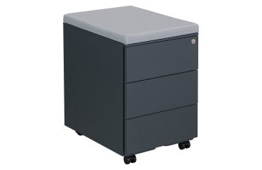 Cajonera móvil metal con cojin Bruneau