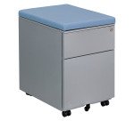 Caisson mobile métal Bruneau avec coussin
