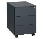 Mobiles Metall-Schubladenblock Excellens - 3 Schubladen