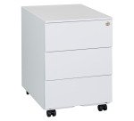Mobiles Metall-Schubladenblock Excellens - 3 Schubladen