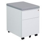 Caisson mobile métal Bruneau avec coussin