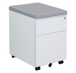 Caisson mobile métal Bruneau avec coussin