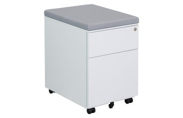 Caisson mobile métal Bruneau avec coussin