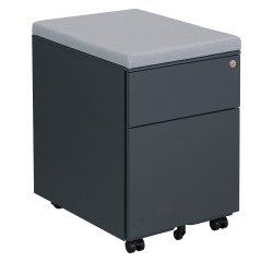 Caisson mobile métal Bruneau avec coussin