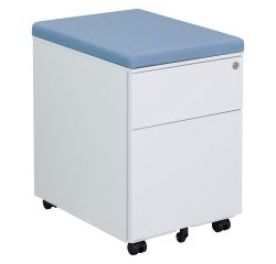 Caisson mobile métal Bruneau avec coussin
