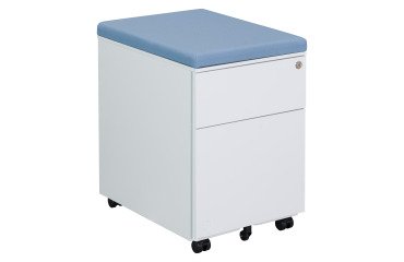 Caisson mobile métal Bruneau avec coussin