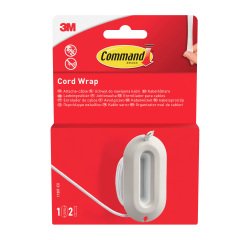 Attache câbles Cord Wrap Command 3M
