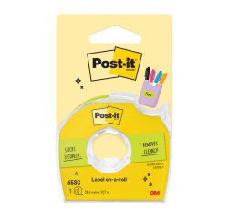 Correcteur ruban à sec couleur sur dévidoir Post-It largeur 25 mm - Longueur 17,70 m