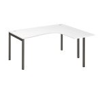 Bureau compact Squadra piètement métal