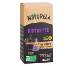 Capsules de café Naturela Signature Ristretto - Intensité 10 - Boîte de 60