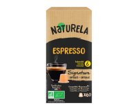 Capsules de café Naturela Signature Espresso - Intensité 6 - Boîte de 60