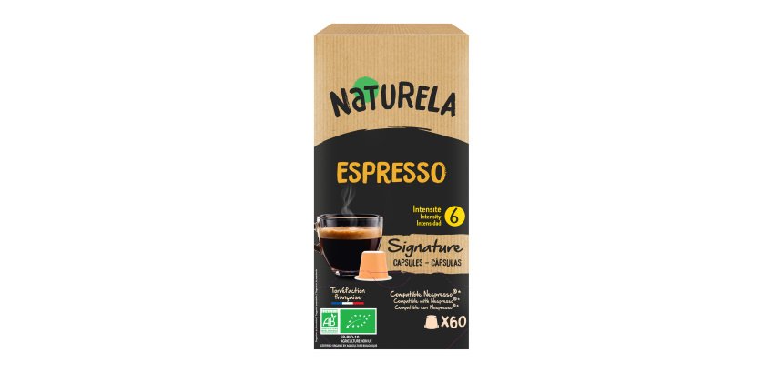 Naturela Signature RHD Espresso 6 Coffee Capsules - Box of 60