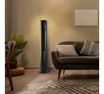 Ventilateur colonne avec éclairage d’ambiance DOMO DO8153 noir
