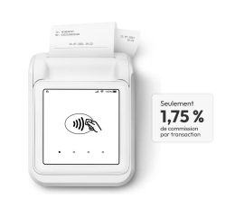 SumUp Solo lecteur de cartes à puce avec imprimante intégrée