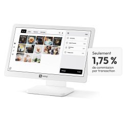 SUMUP Caisse enregistreuse POS Lite + lecteur de cartes à puce Solo - Ecran tactile