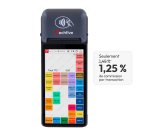 Techfive ECR-76 - All-in-one mobile touch cash register, integrated printer