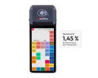 Techfive ECR-76 - Caisse enregistreuse mobile tactile tout-en-un, imprimante intégrée