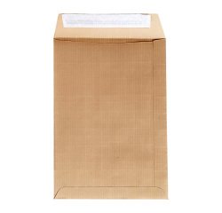 La Couronne Envelop - 162 x 229 mm - Gewapend bruin kraft - 130 g/m² - Zonder Venster - Zelfklevende sluiting - Pak van 25