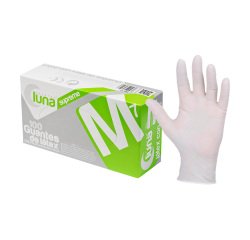 Guantes Supreme latex con polvo 5,1G. caja 100