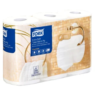Katrin Plus papier toilette, 4 plis, 180 feuilles par rouleau, paquet de 10  rouleaux sur