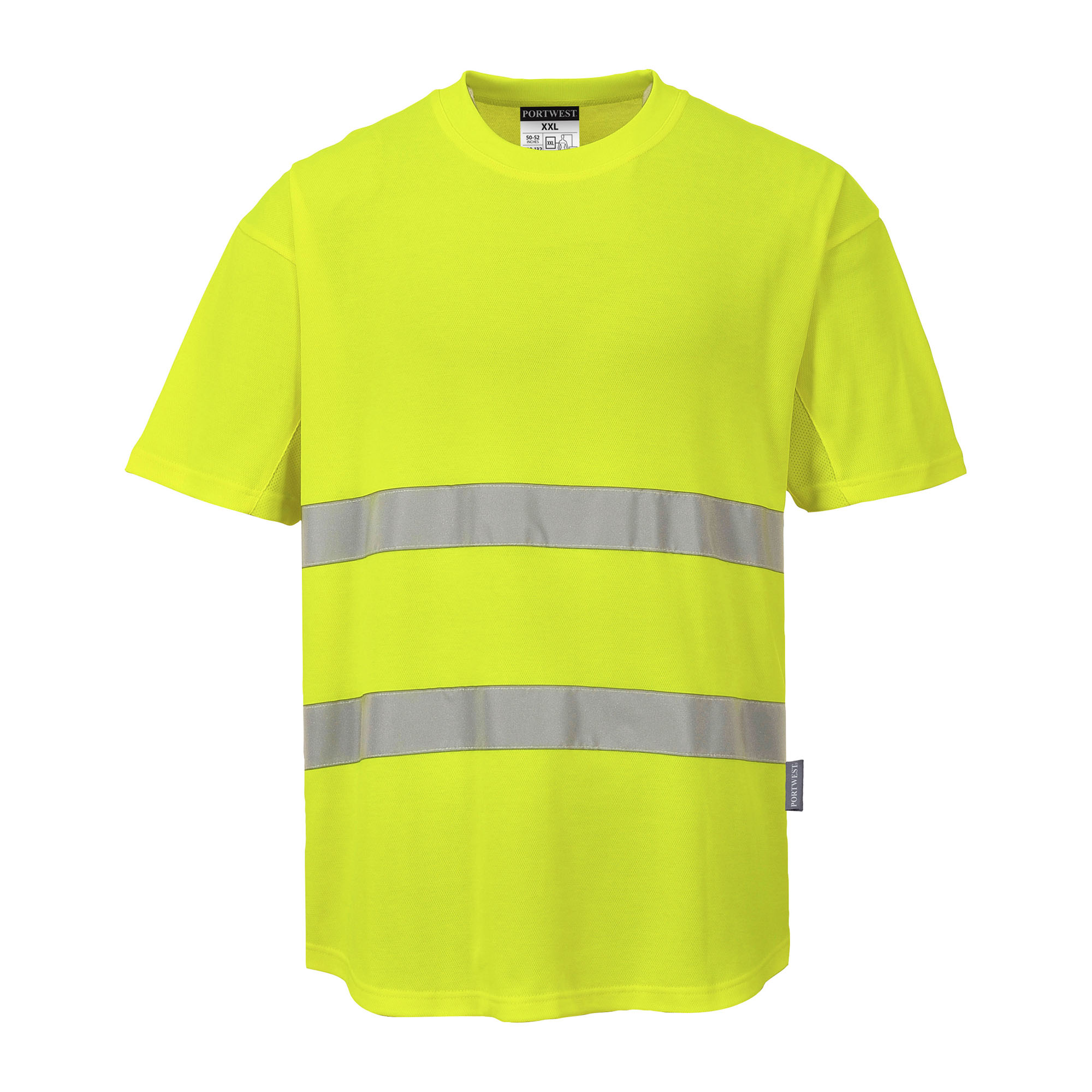 T-Shirt alta visibilità Portwest Mesh Cotton Comfort C394 su