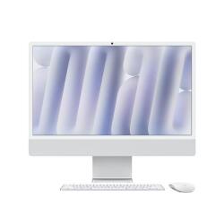 iMac da 24 pollici con display Retina 4.5K: chip Apple M4 con CPU a 10 core e GPU a 10 core, 24GB, SSD da 512GB - Argento