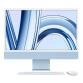 iMac 24" con display Retina 4,5K: Chip Apple M3 con CPU 8-core e GPU 10-core, 256GB SSD - Azzurro