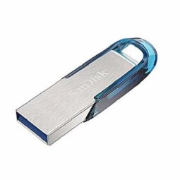 SanDisk Ultra Flair 64GB  USB 3.0  150MB/s read - Tropical Blue