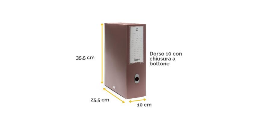 Scatola progetto Holos D10 marrone in plastica riciclata